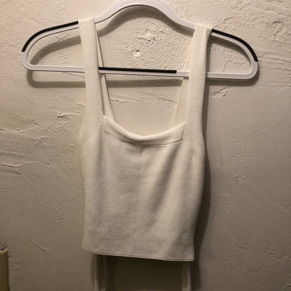 Urban Outfitters White Crop Top